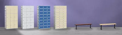 Plastic Lockers