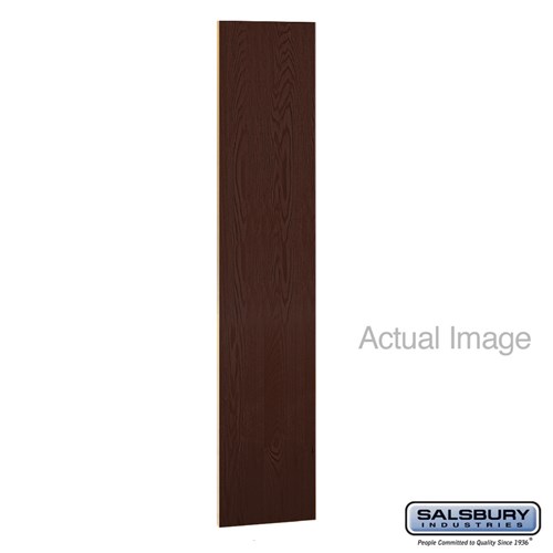 Front Filler - Vertical - 15 Inches Wide for Solid Oak Executive Wood Locker