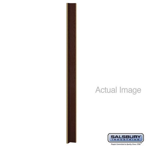 Front Filler - Vertical - Corner - for Solid Oak Executive Wood Locker