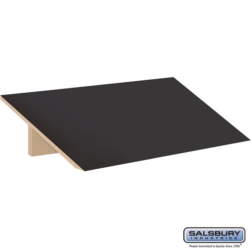 Sloping Hood - for 21 Inch Deep Designer Wood Locker - 3 Wide