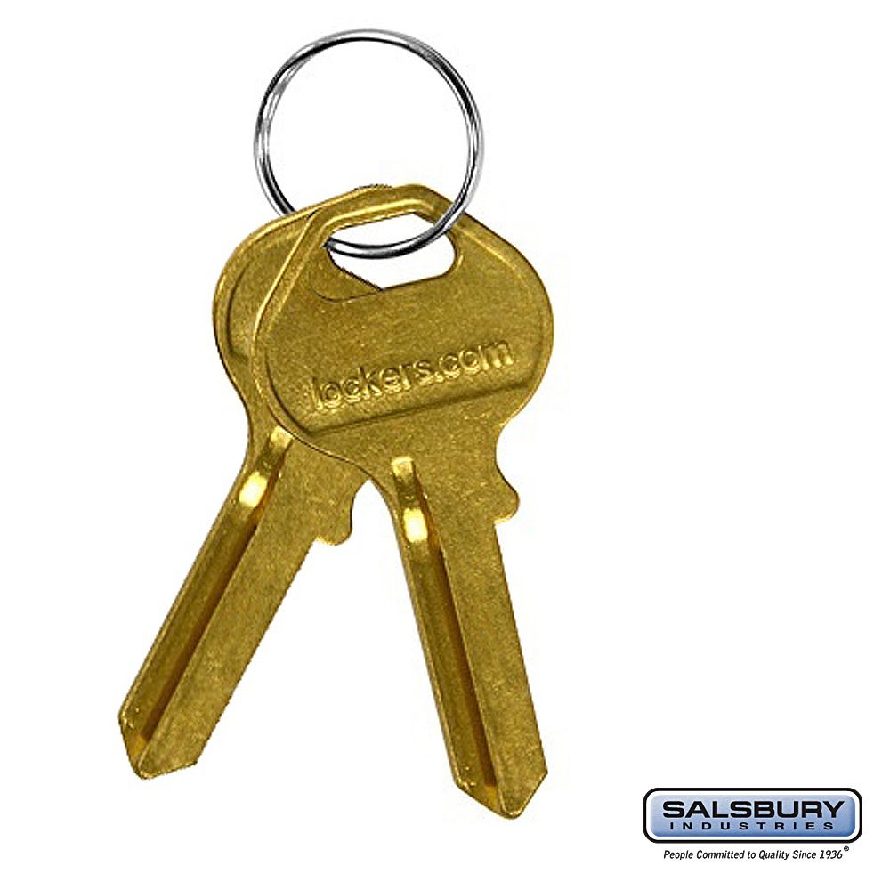 Key Blanks - for Built-in Key Locks of Designer Wood Lockers - Box of (50)