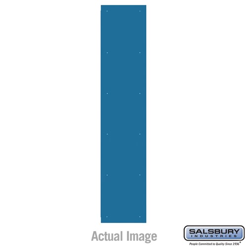 Finished End Panel - for 6 Feet High 15 Inch Deep Metal Locker