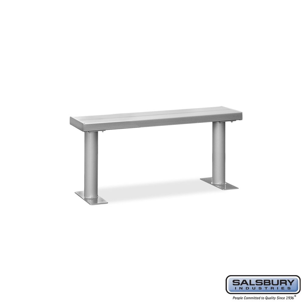 Aluminum Locker Benches - 48 Inches Wide
