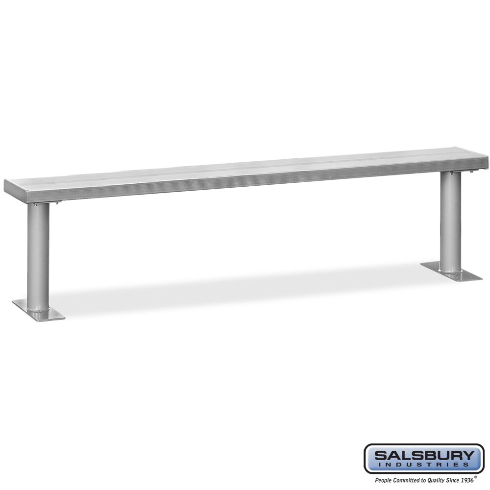 Aluminum Locker Benches - 96 Inches Wide