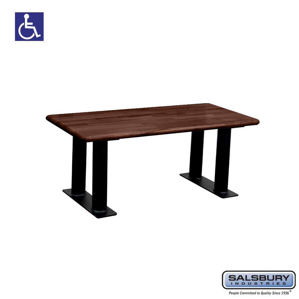 Salsbury Wood ADA Locker Bench - 42