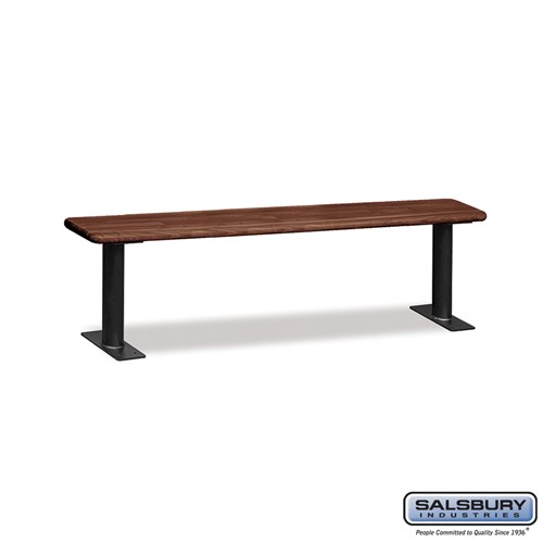 Wood Locker Benches - 72 Inches