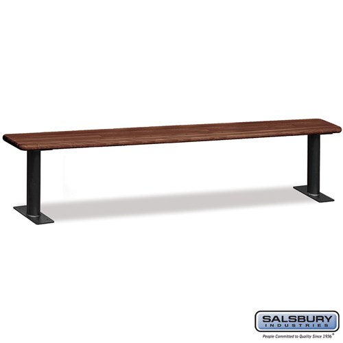 Wood Locker Benches - 96 Inches