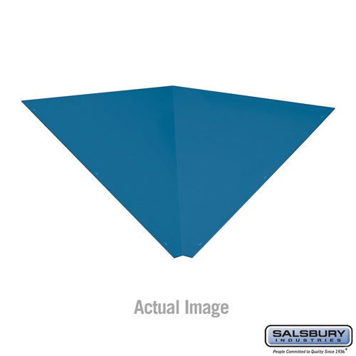 Sloping Hood Filler - Corner - for 15 Inch Deep Metal Locker